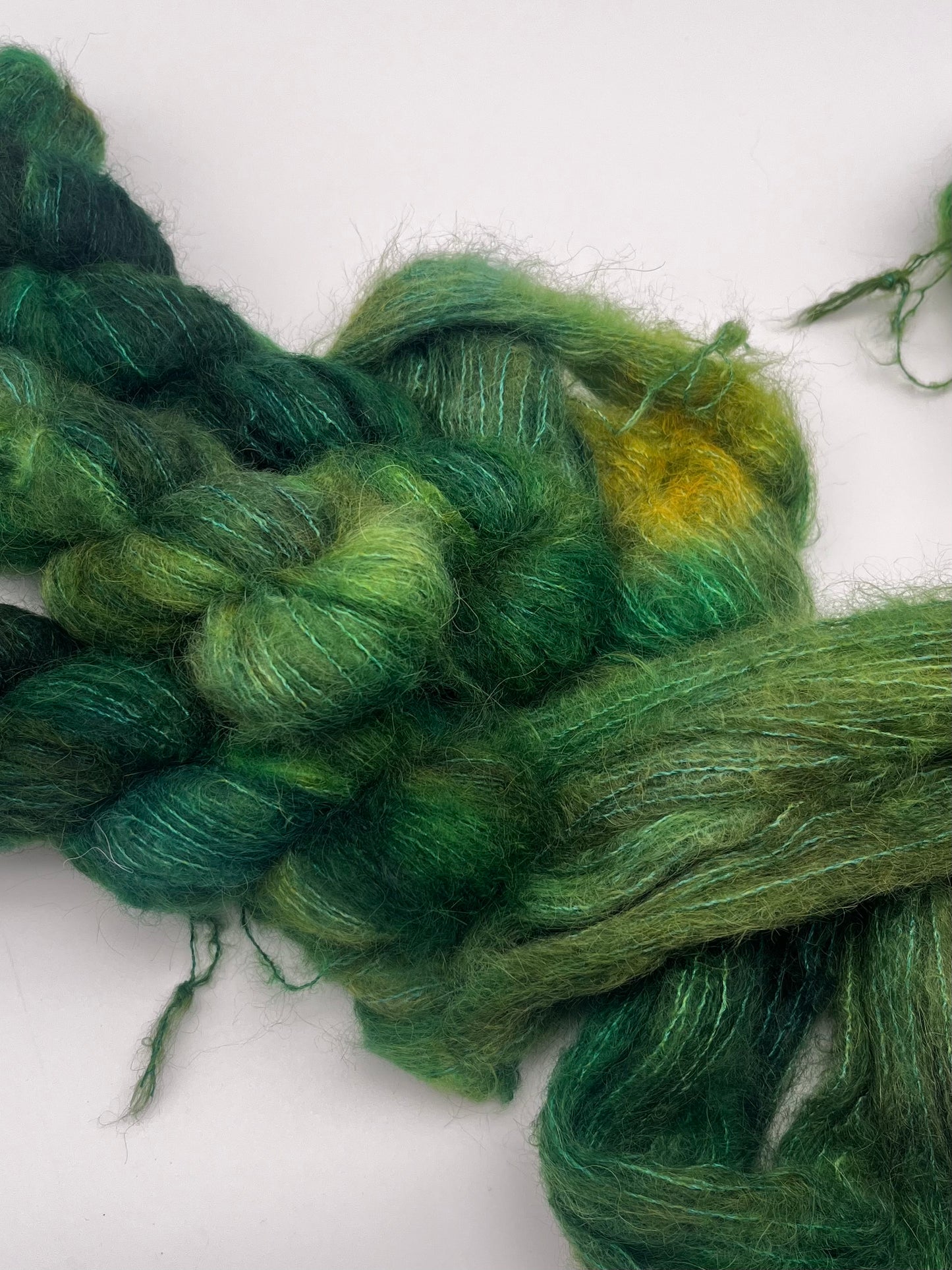 Bottle Green Fuzzy Lace