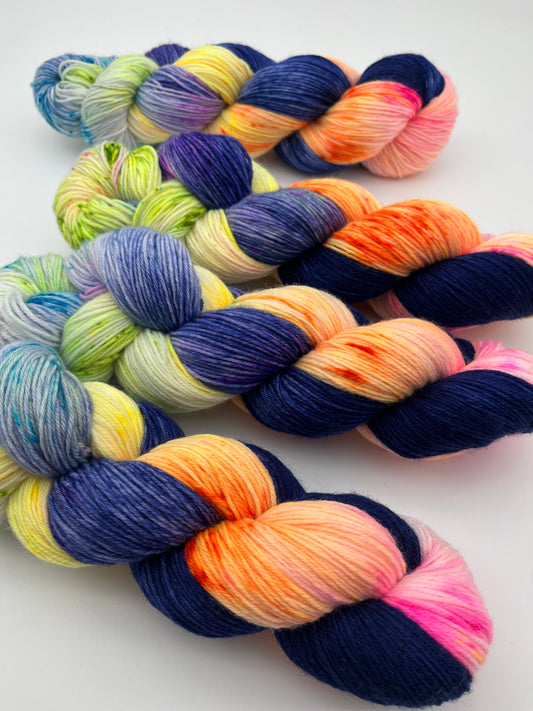 Rainbow Road Soft Sock