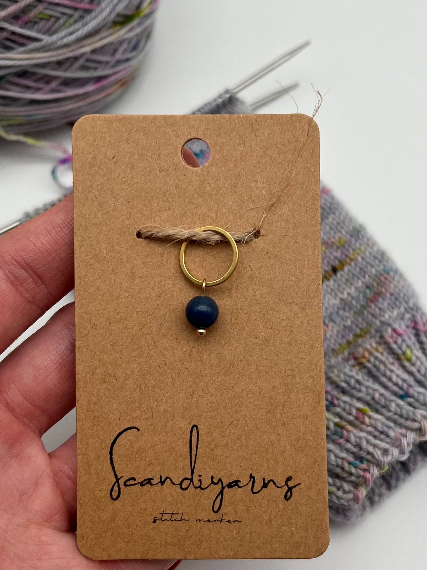 Aventurin mit kleinem Ring Gold