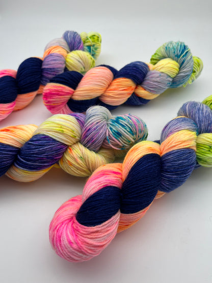 Rainbow Road Soft Sock