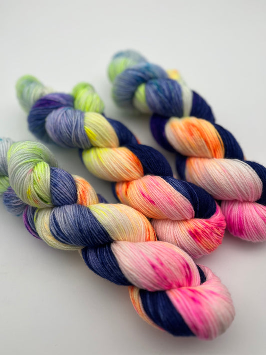 Rainbow Road Soft Sock