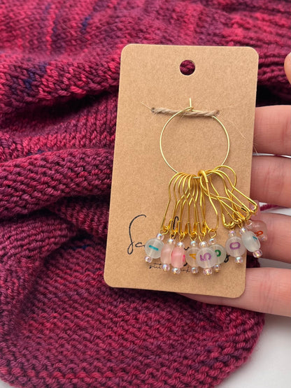 Reihenzähler 1-10 Bunt/Rosa Gold