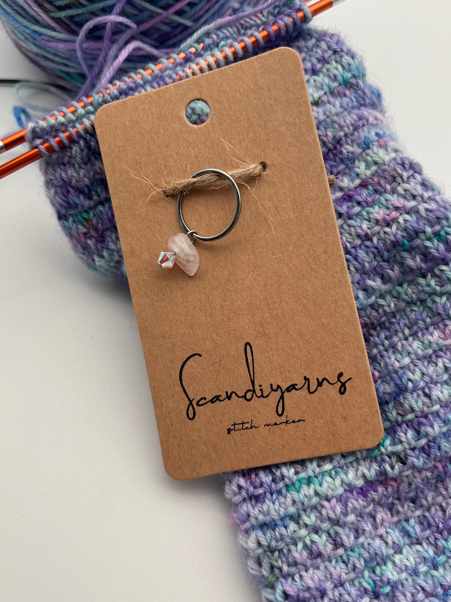 Morganit und Facettperle mit großem Ring Silber