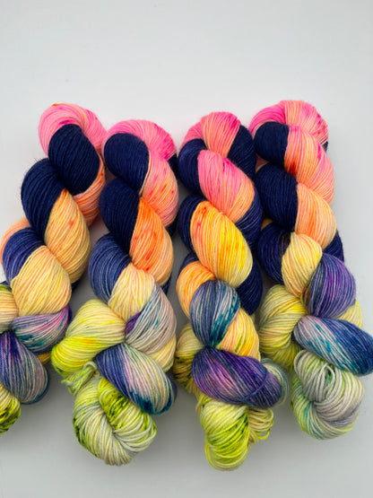 Rainbow Road Sturdy Sock