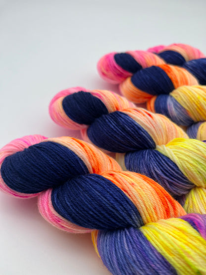 Rainbow Road Cuddle Sock