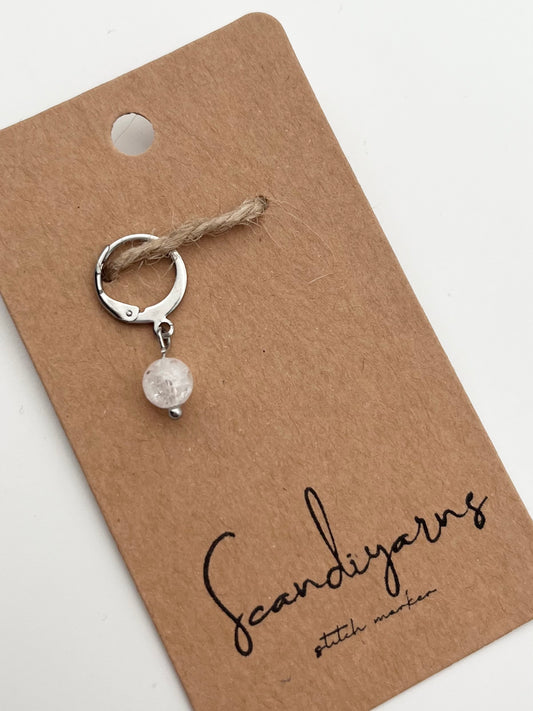 Quarz mit Huggie Silber