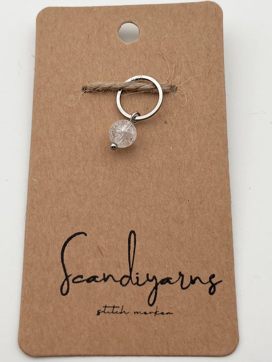 Quarz mit kleinem Ring Silber