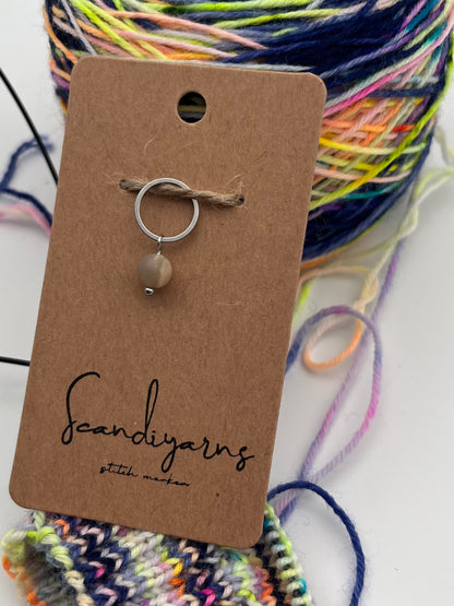 Sonnenstein mit kleinem Ring Silber