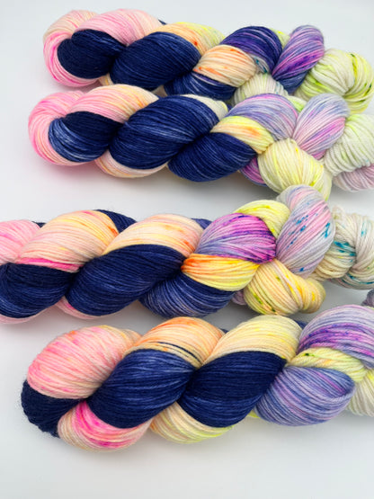 Rainbow Road Cuddle Sock