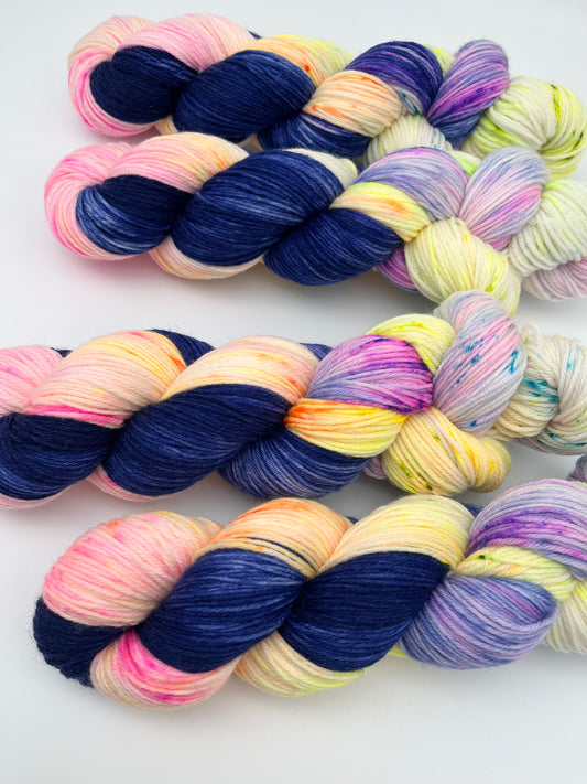 Rainbow Road Cuddle Sock