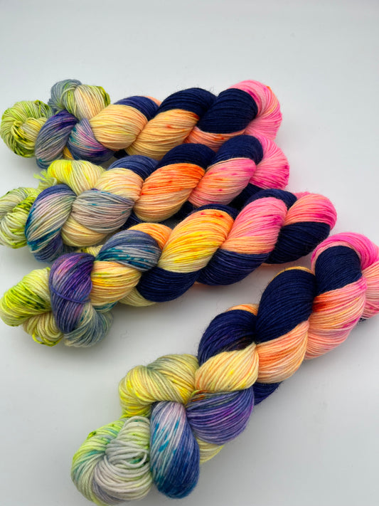 Rainbow Road Sturdy Sock