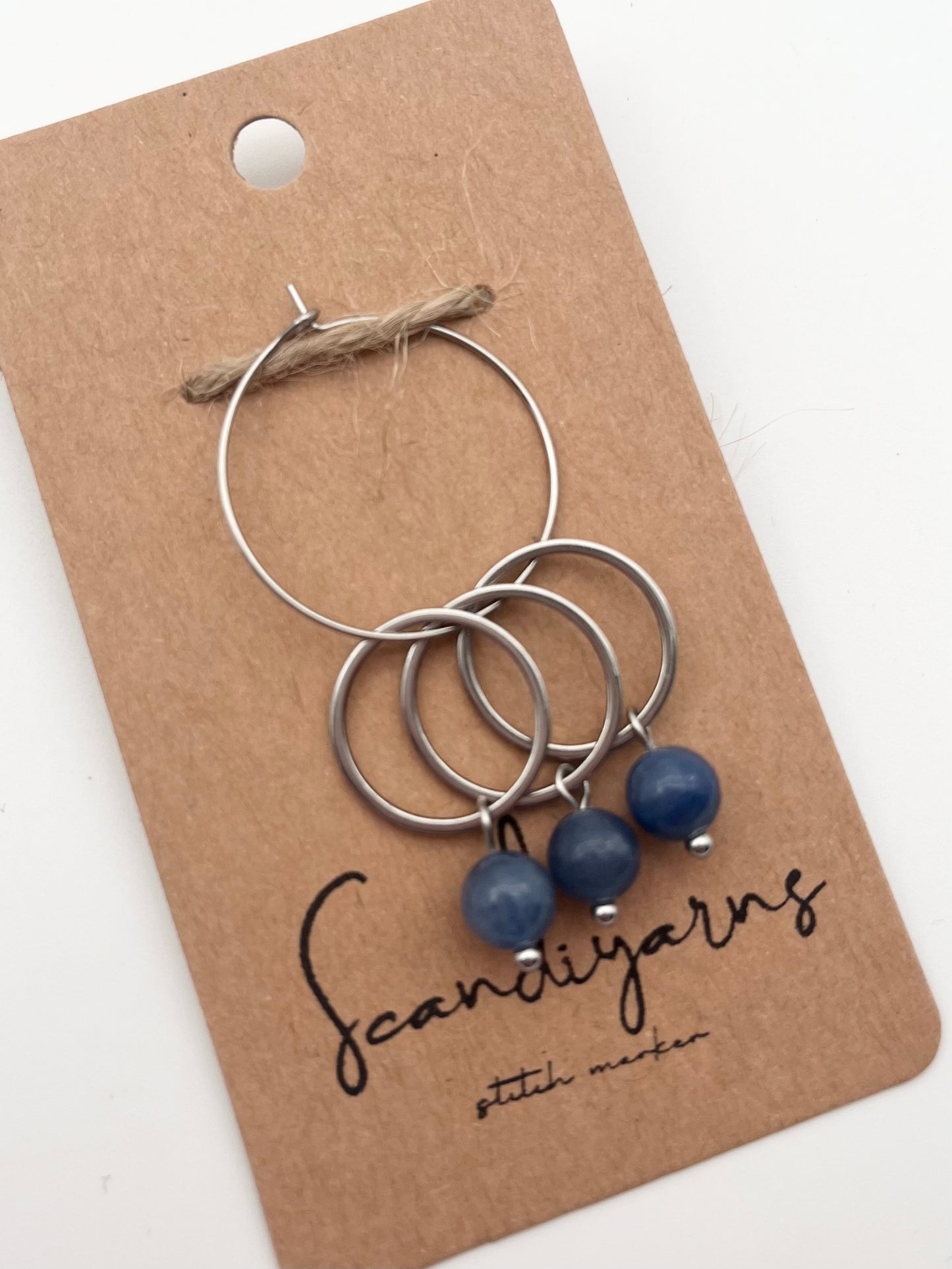 Aventurin mit großem Ring 3er Set Silber