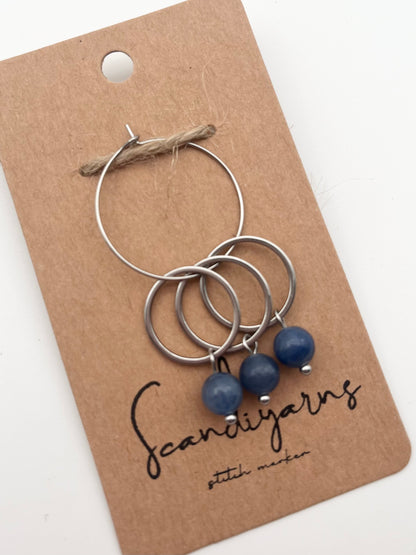 Aventurin mit großem Ring 3er Set Silber