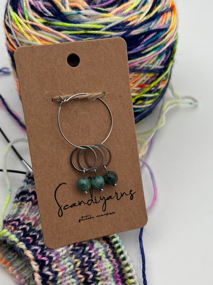 Lapislazuli mit kleinem Ring 3er Set Silber