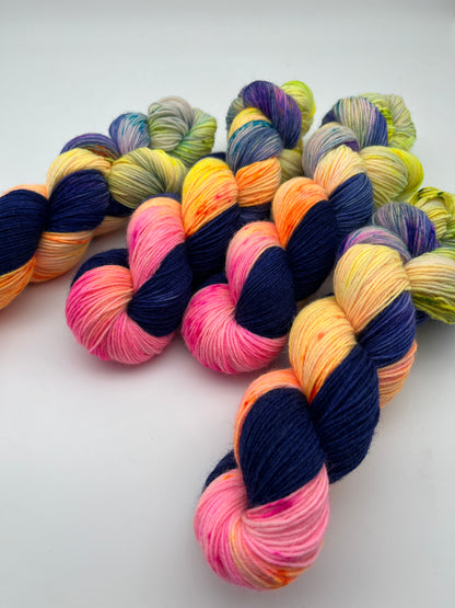 Rainbow Road Sturdy Sock