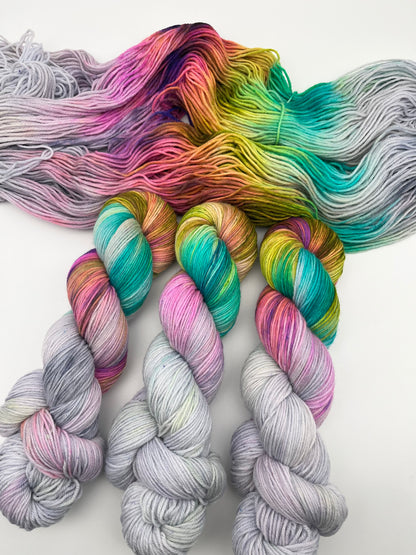 Rainbow Cloud Soft Sock