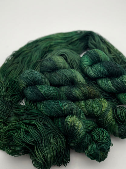 Bottle Green Soft Sock
