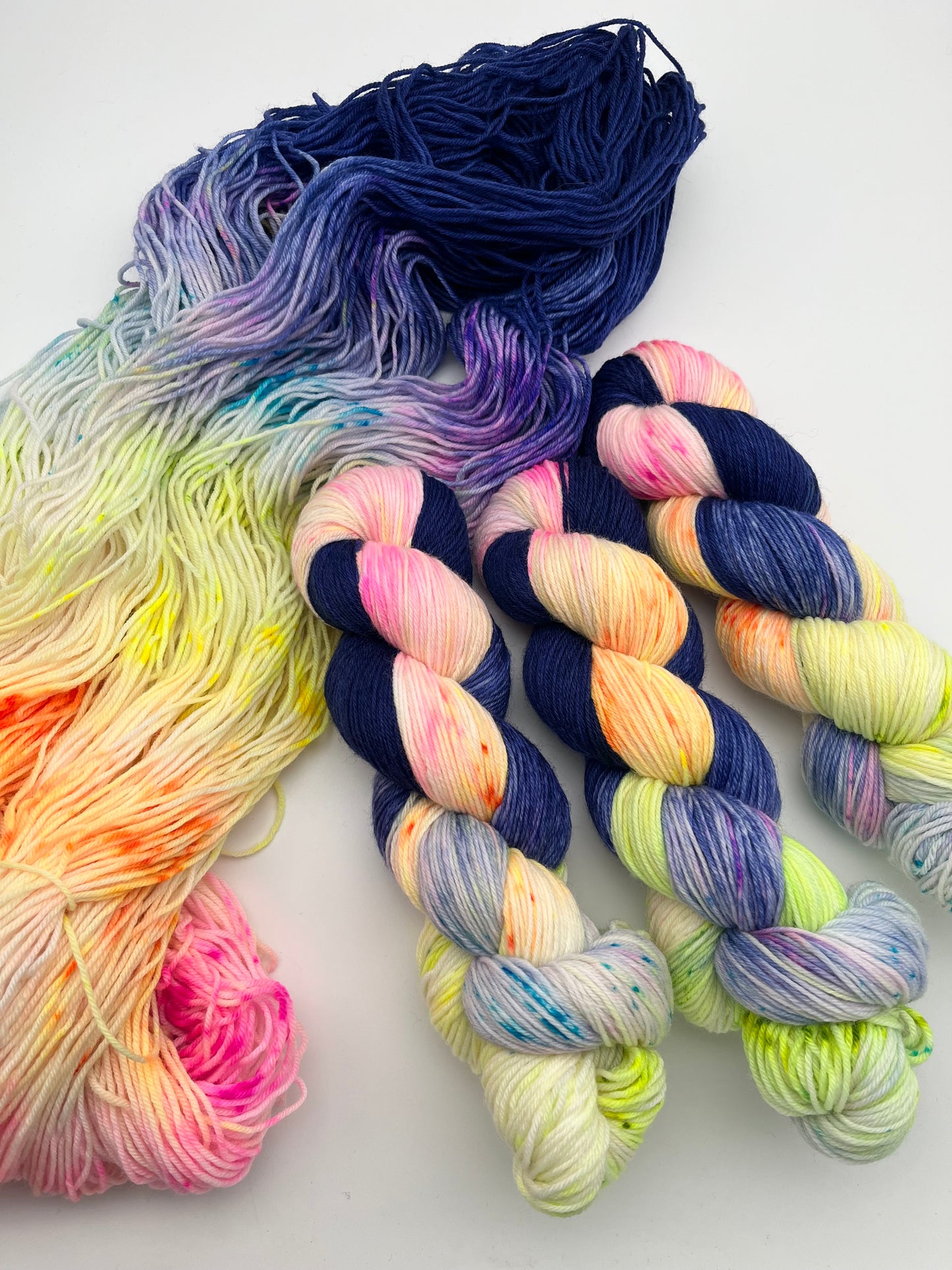 Rainbow Road Soft Sock