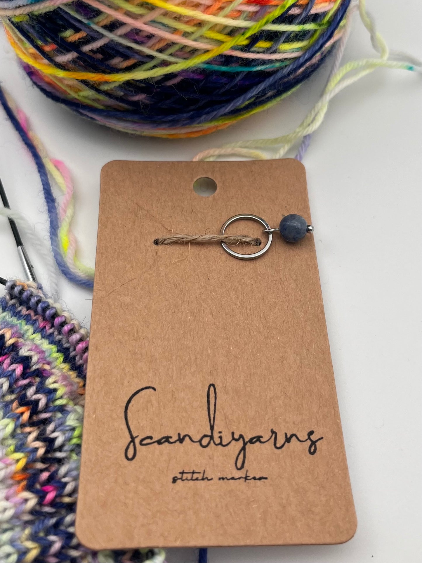 Aventurin mit kleinem Ring Silber