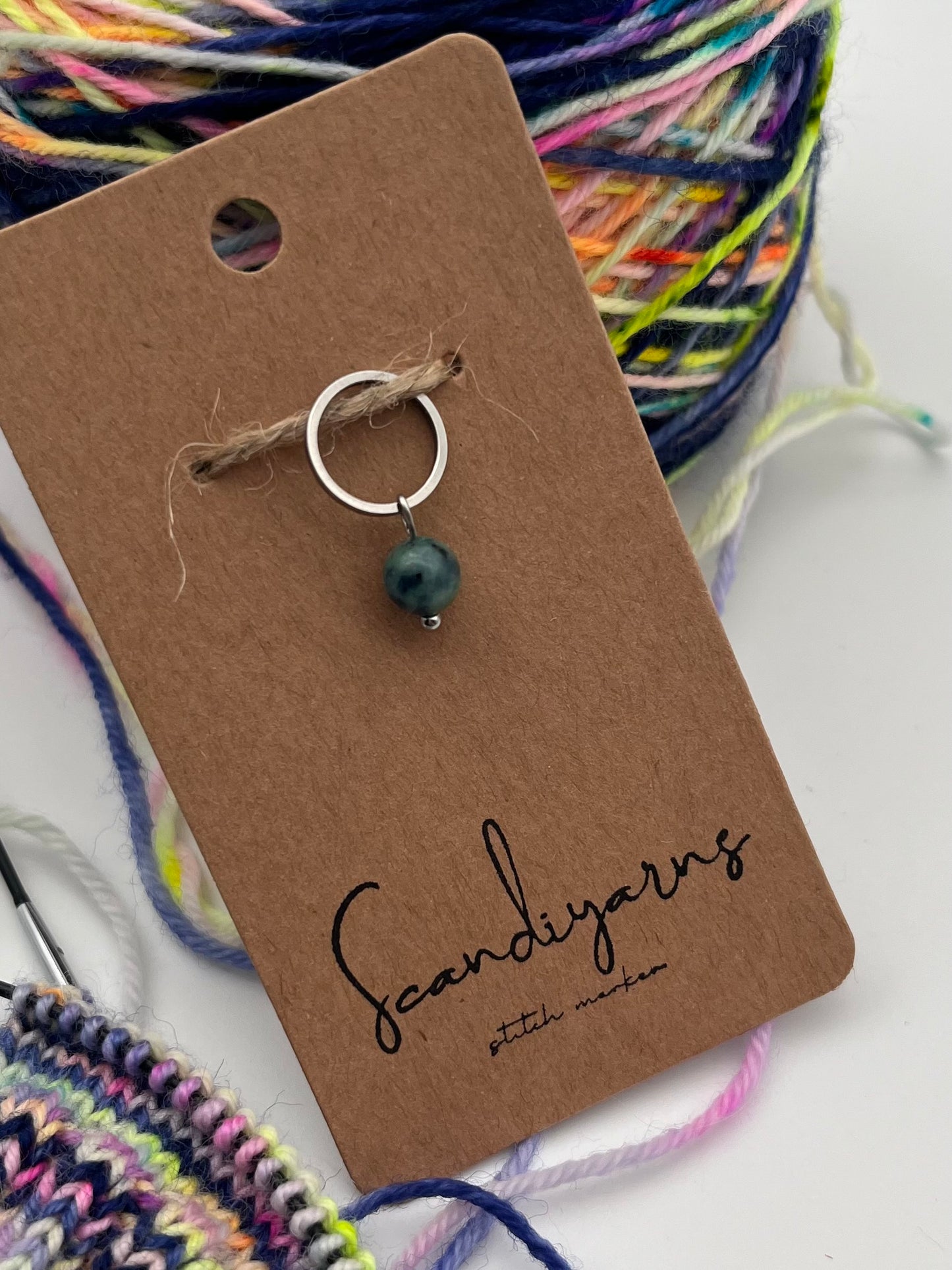 Lapislazuli mit kleinem Ring Silber