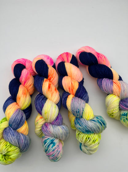 Rainbow Road Soft Sock