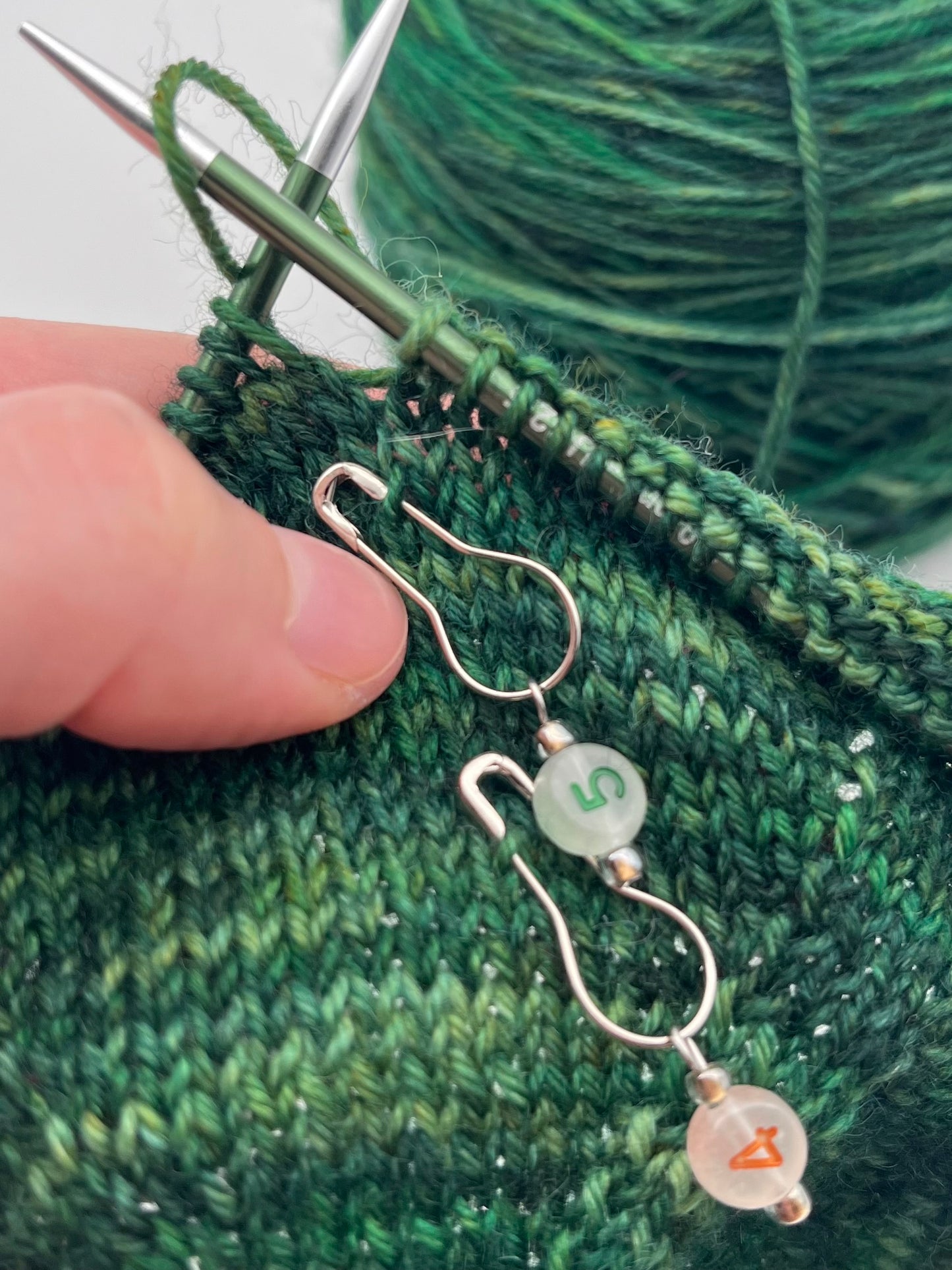 Reihenzähler 1-5 Bunt/Grau Silber