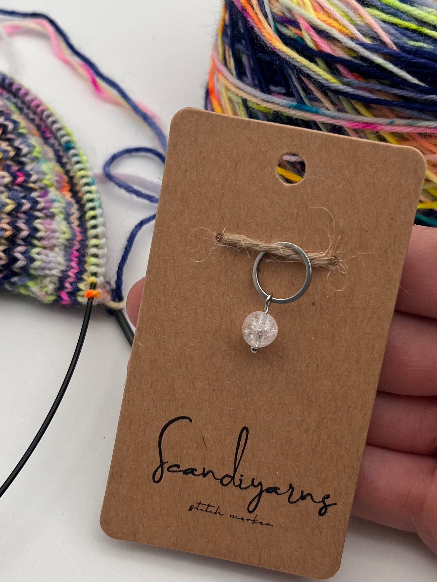 Quarz mit kleinem Ring Silber