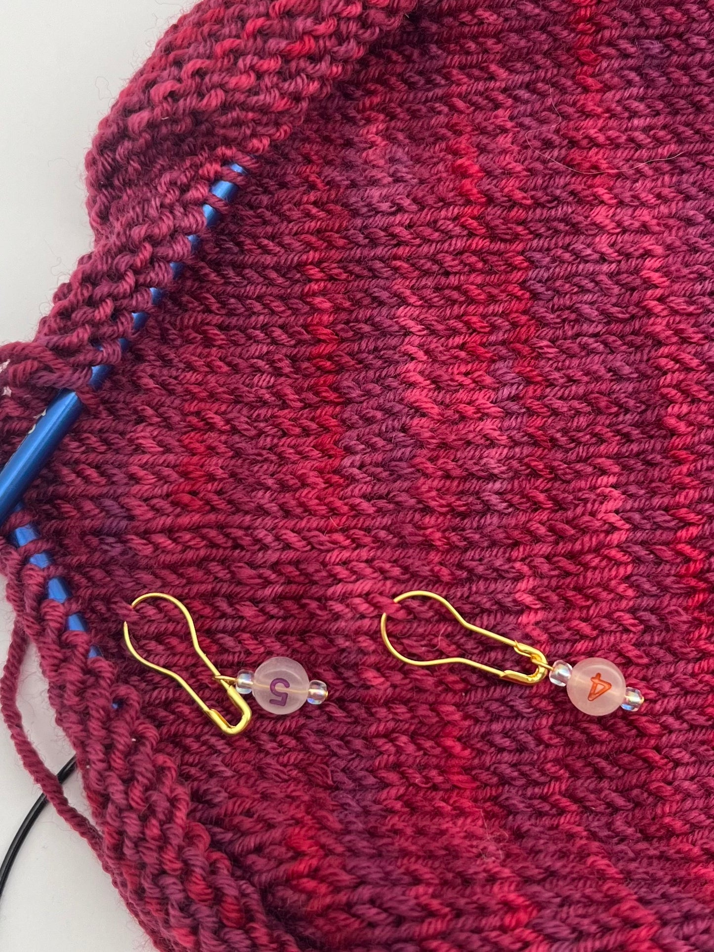 Reihenzähler 1-5 Bunt/Rosa Gold