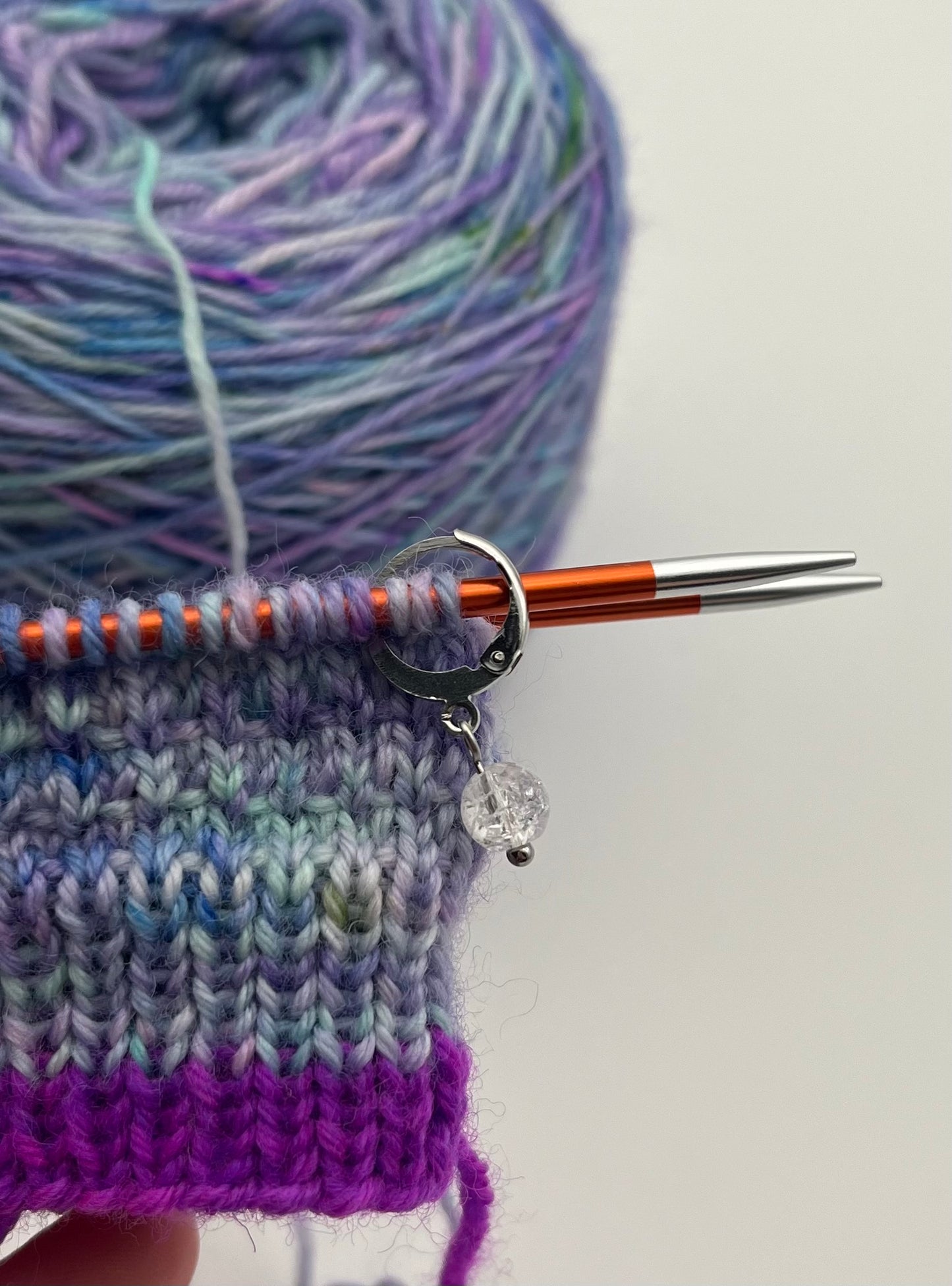 Quarz mit Huggie Silber