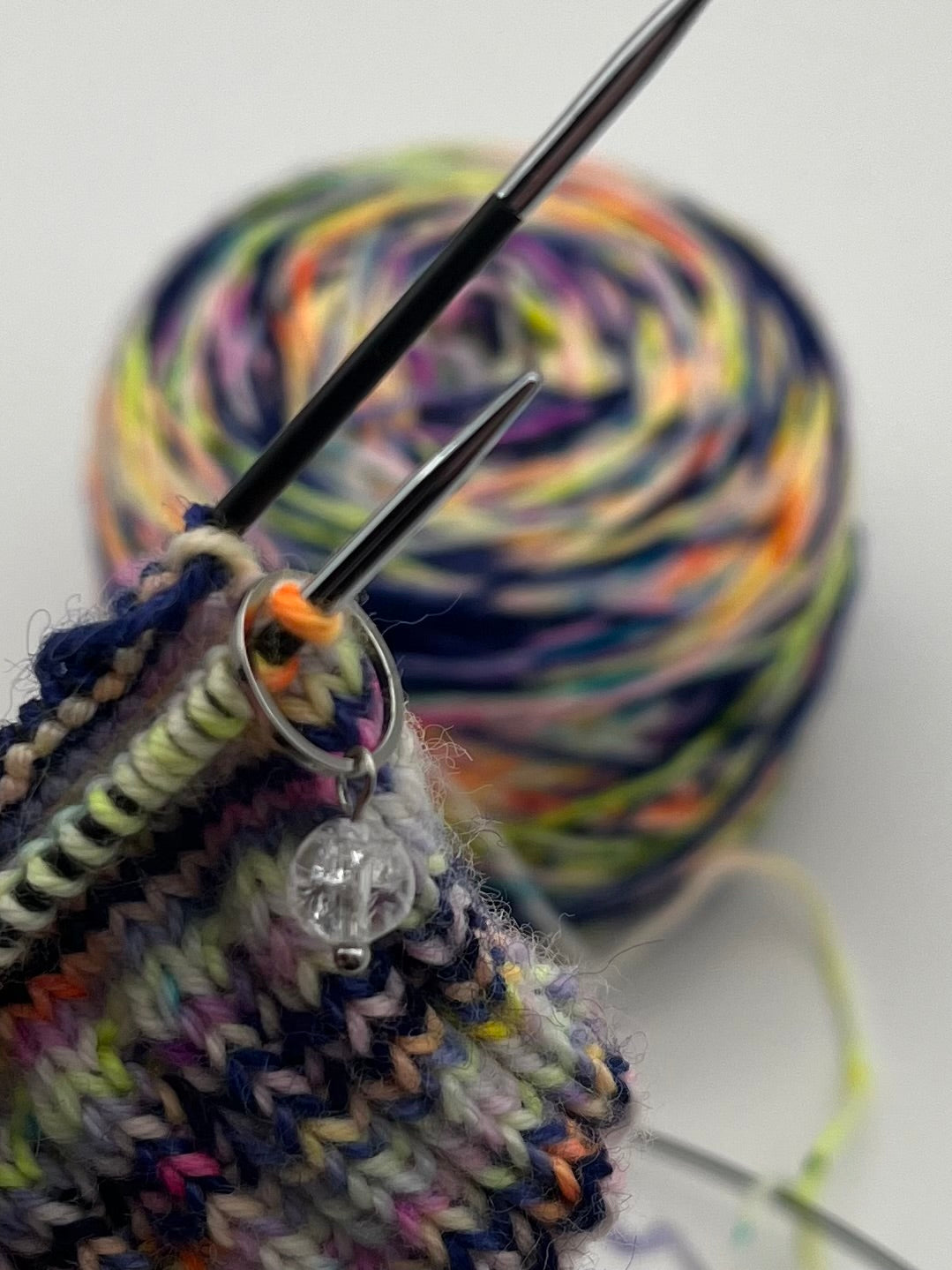 Quarz mit kleinem Ring Silber