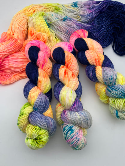 Rainbow Road Soft Sock