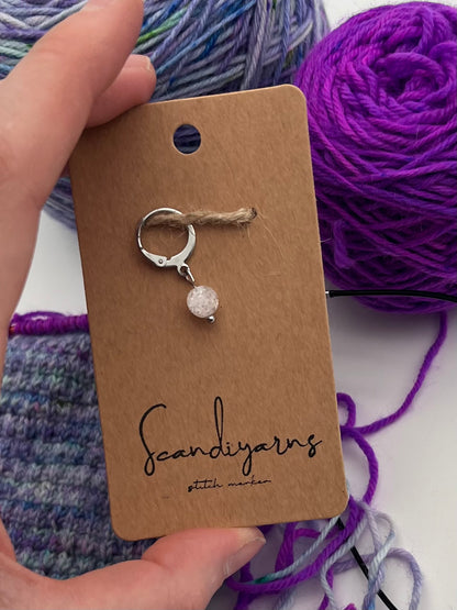 Quarz mit Huggie Silber