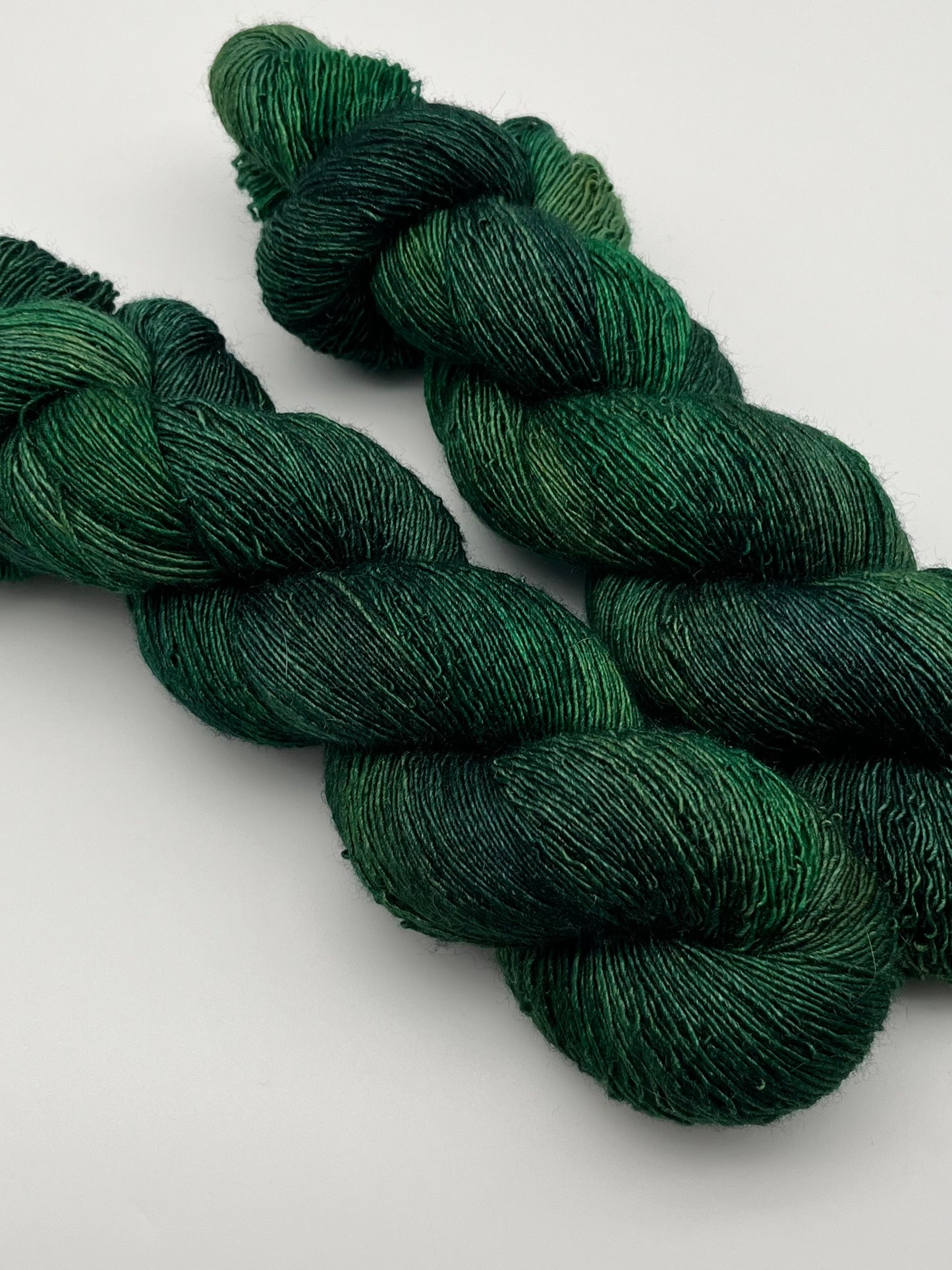 Bottle Green Frizzy Lace