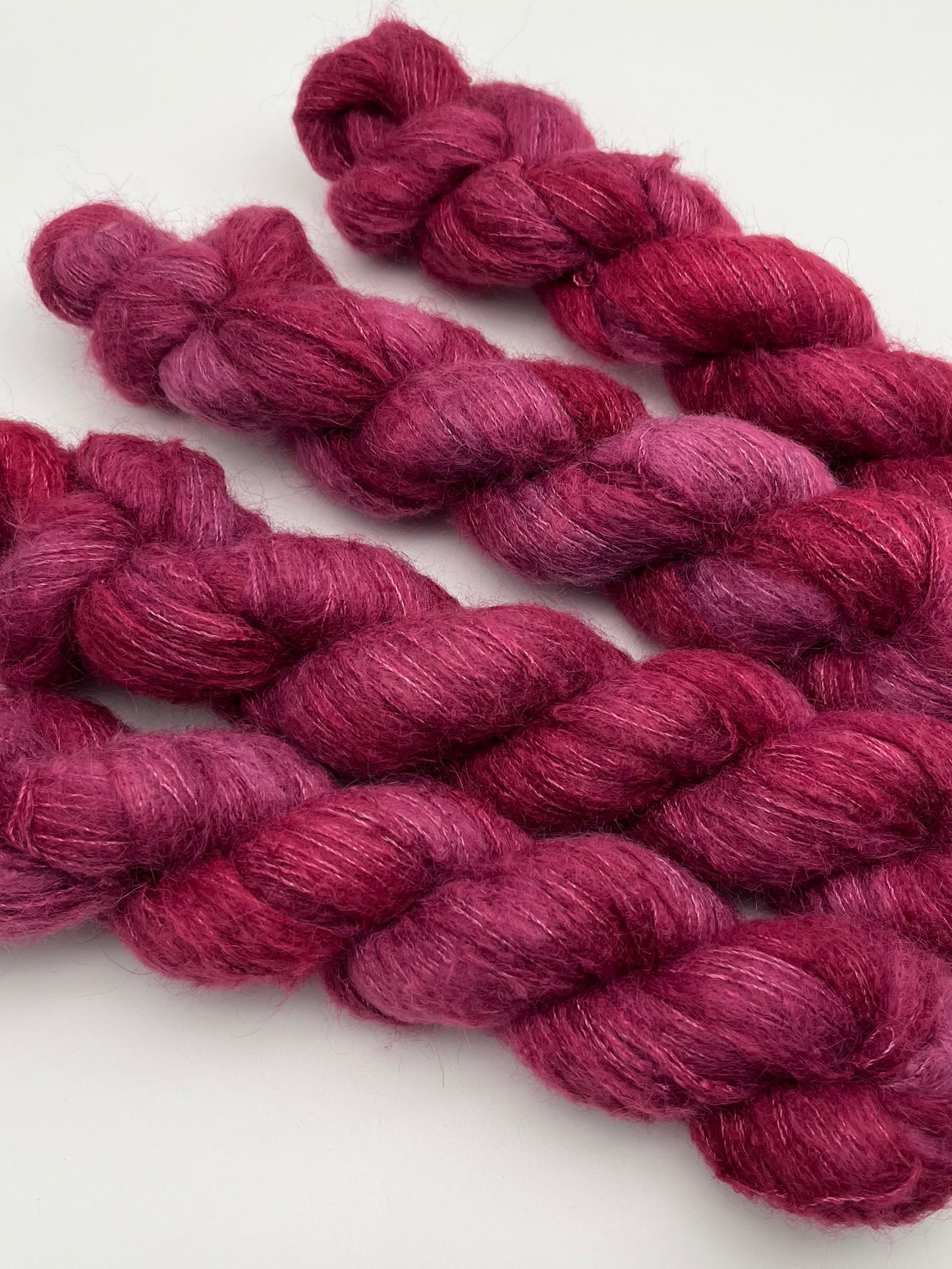 Plum Fuzzy Lace