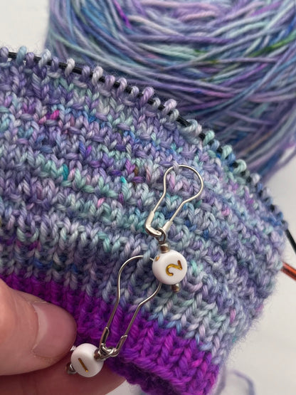 Reihenzähler 1-10 Weiß/Grau Silber