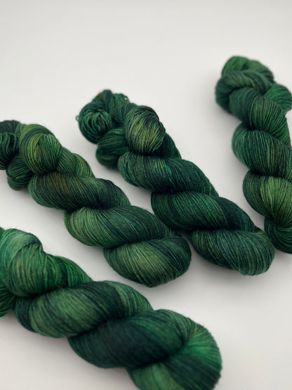 Bottle Green Soft Sock