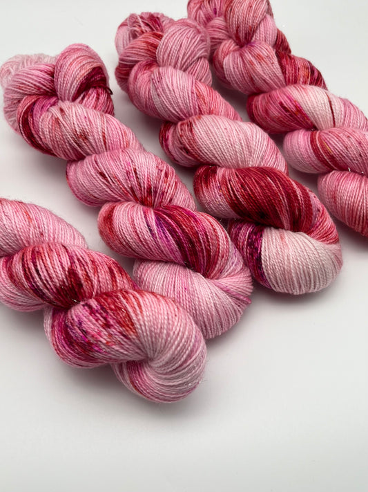 Valentine’s Day Glitter Sock