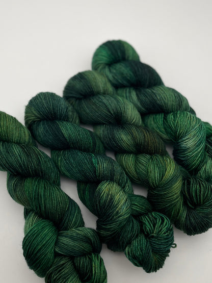 Bottle Green Soft Sock
