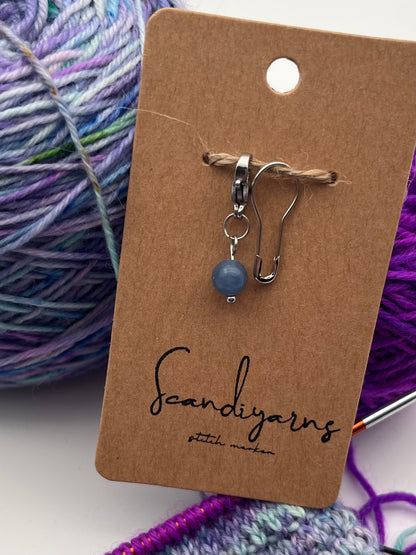 Aventurin mit Karabiner Silber