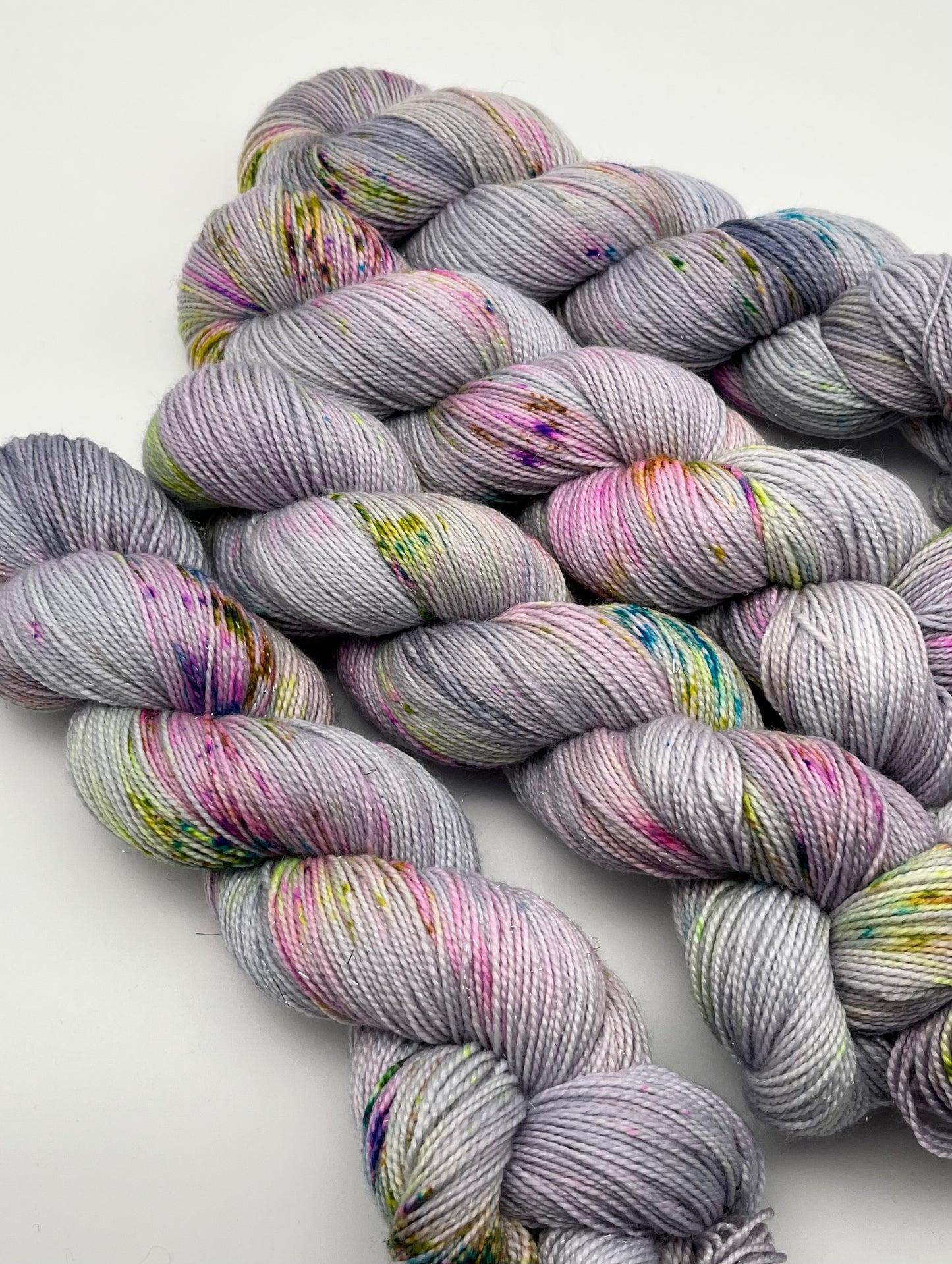 Fairy Garden Glitter Sock