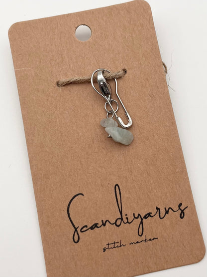 Morganit Stein mit Karabiner Silber