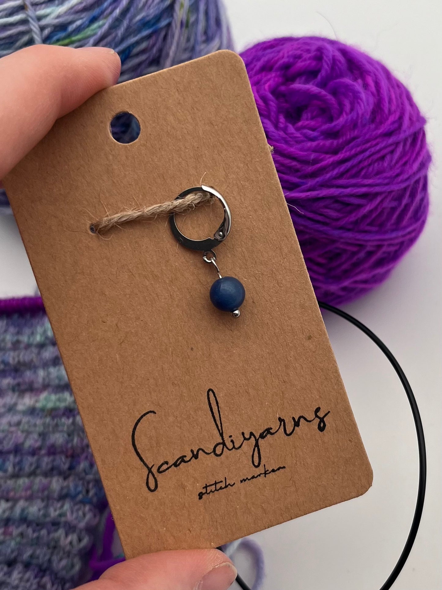 Aventurin mit Huggie Silber