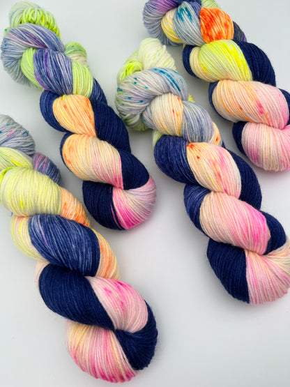 Rainbow Road Soft Sock