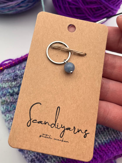 Aventurin mit großem Ring Silber