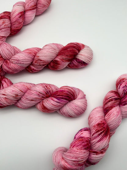 Valentine’s Day Glitter Sock