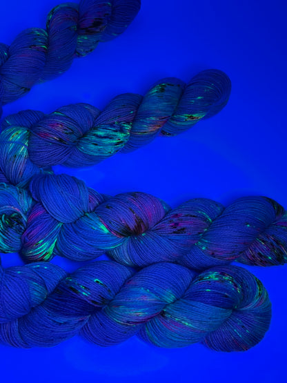 Fairy Garden Glitter Sock