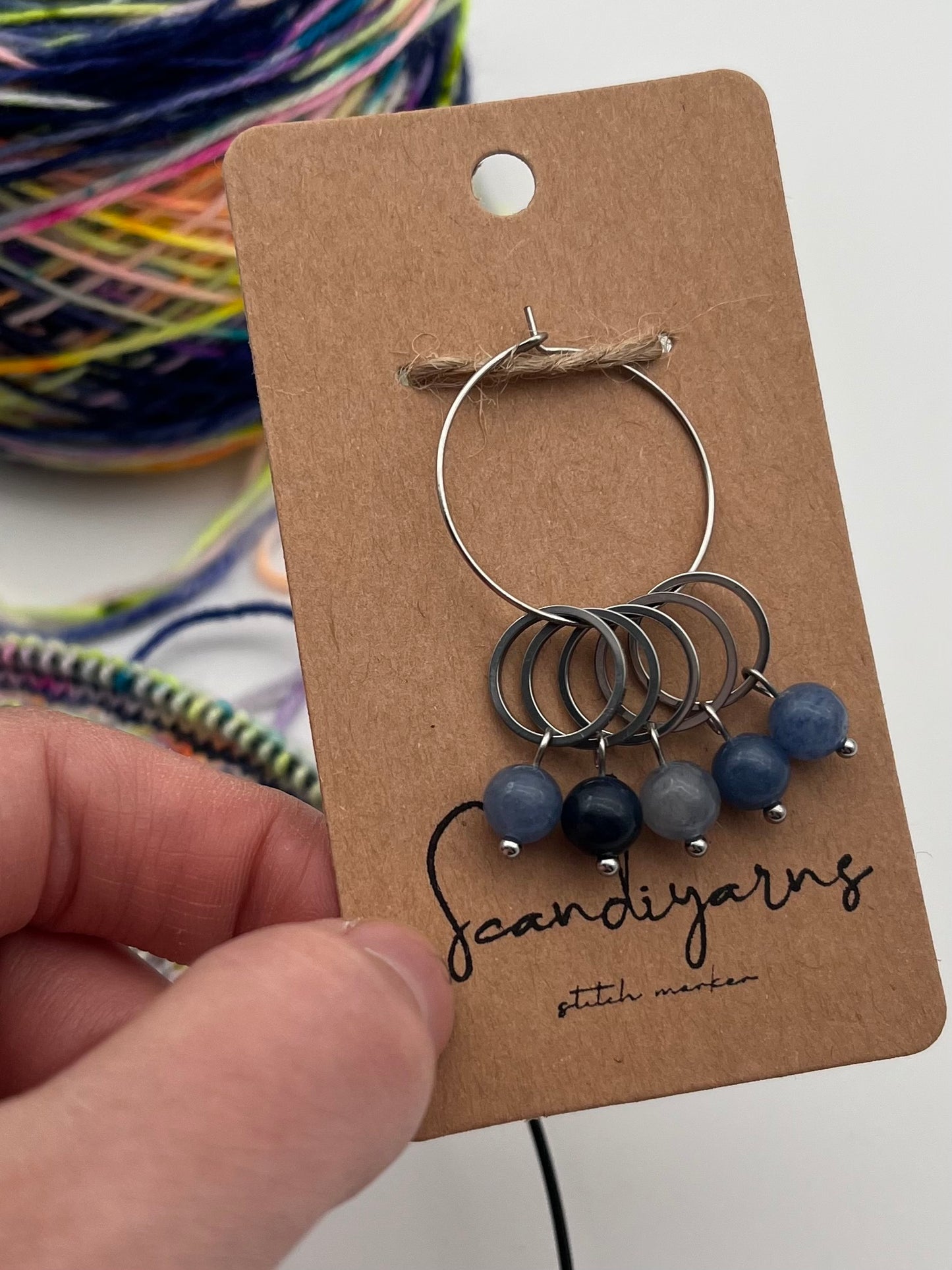 Aventurin mit kleinem Ring 5er Set Silber