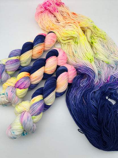 Rainbow Road Soft Sock