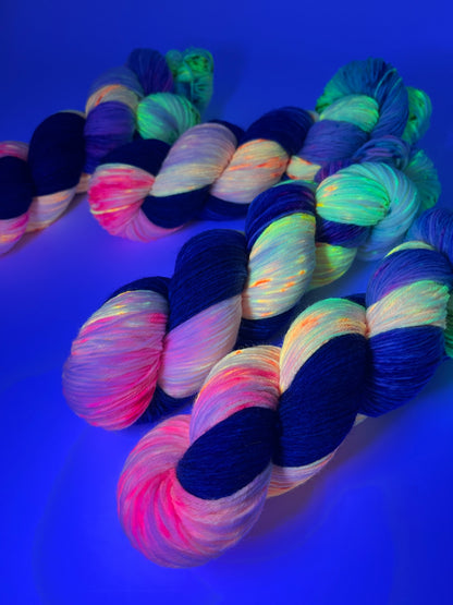 Rainbow Road Soft Sock