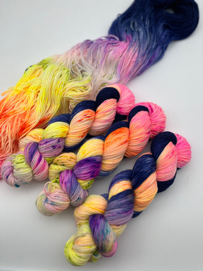 Rainbow Road Cuddle Sock